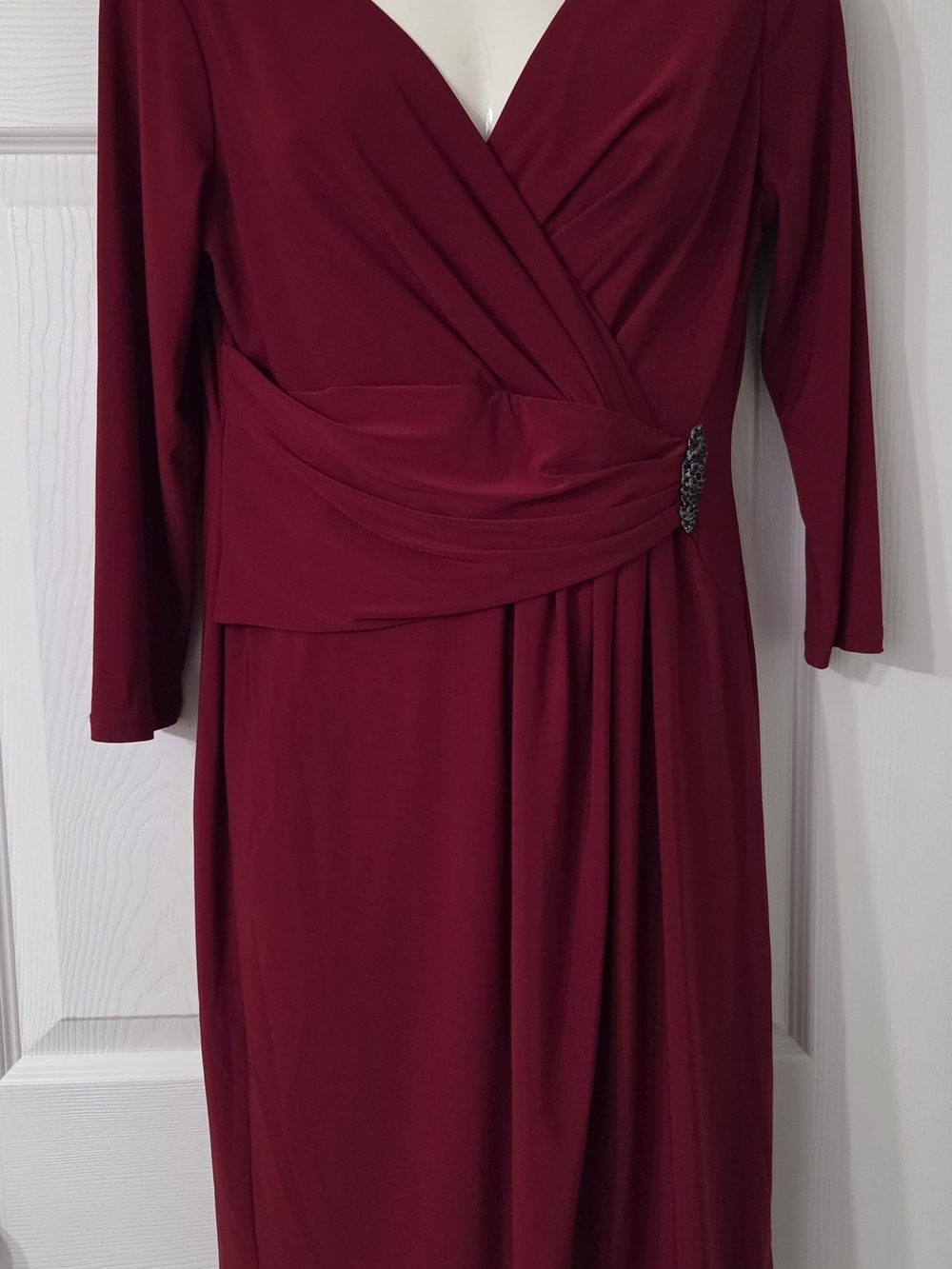 Chaps Red Dress 12